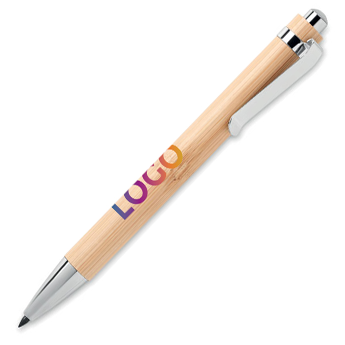 Tintenloser Kugelschreiber aus Bambus